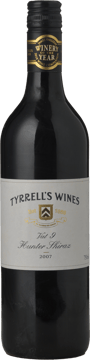 TYRRELL'S Vat 9 Shiraz, Hunter Valley 2007 Bottle image number 0