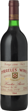 TYRRELL'S Vat 9 Shiraz, Hunter Valley 1996 Bottle image number 0