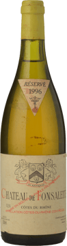 CHATEAU DE FONSALETTE Reserve Blanc, Cotes-du-Rhone 1996 Bottle image number 0