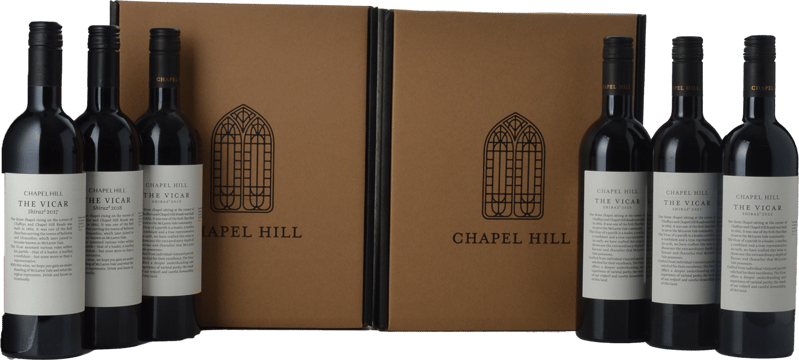 CHAPEL HILL The Vicar Vertical Set 2017-2022 Shiraz, McLaren Vale MV Set image number 0