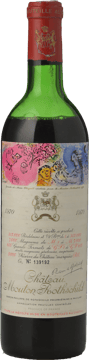 CHATEAU MOUTON-ROTHSCHILD 1er cru classe, Pauillac 1970 Bottle image number 0