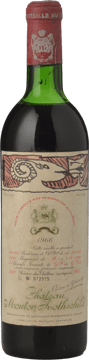 CHATEAU MOUTON-ROTHSCHILD 1er cru classe, Pauillac 1966 Bottle image number 0