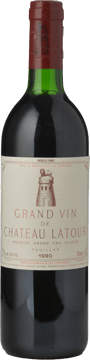 CHATEAU LATOUR 1er cru classe, Pauillac 1990 Bottle image number 0