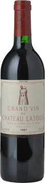 CHATEAU LATOUR 1er cru classe, Pauillac 1987 Bottle image number 0
