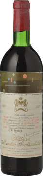 CHATEAU MOUTON-ROTHSCHILD 1er cru classe, Pauillac 1971 Bottle image number 0
