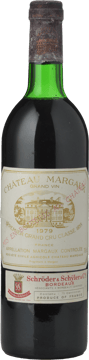 CHATEAU MARGAUX 1er cru classe, Margaux 1979 Bottle image number 0