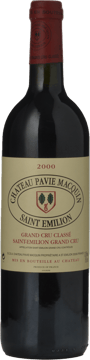 CHATEAU PAVIE-MACQUIN 1er grand cru classe (B), Saint-Emilion 2000 Bottle image number 0