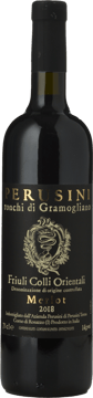 PERUSINI Ronchi di Gramogliano, Colli Orientali del Friuli DOC 2018 Bottle image number 0