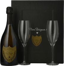 MOET & CHANDON Dom Perignon Two glass set Brut, Champagne 1996 Set