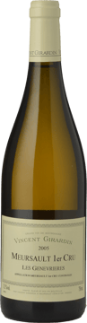VINCENT GIRARDIN Les Genevrieres 1er cru, Meursault 2005 Bottle image number 0