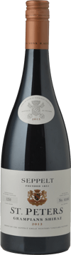 SEPPELT St Peters Great Western Vineyards Shiraz, Grampians 2013 Bottle image number 0