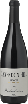 CLARENDON HILLS Hickinbotham Vineyard Old Vines Grenache, McLaren Vale 2005 Bottle image number 0