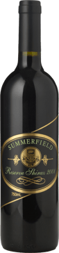 SUMMERFIELD WINES Reserve Shiraz, Pyrenees 2004 Bottle image number 0