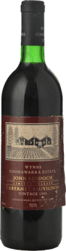 WYNNS COONAWARRA ESTATE John Riddoch Cabernet Sauvignon, Coonawarra 1986 Bottle image number 0
