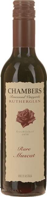 CHAMBERS ROSEWOOD WINERY Rare Muscat, Rutherglen NV