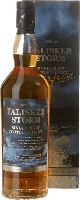 TALISKER Storm Single Malt Scotch Whisky 45.8% ABV, Skye NV