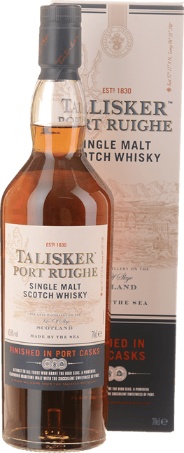TALISKER Port Ruighe Single Malt Scotch Whisky 45.8% ABV, Skye NV