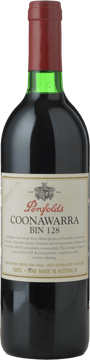 PENFOLDS Bin 128 Shiraz, Coonawarra 1996 Bottle image number 0