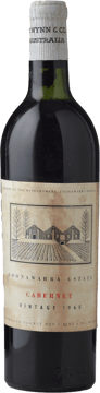 WYNNS COONAWARRA ESTATE Cabernet Sauvignon, Coonawarra 1960 Bottle image number 0