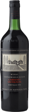 WYNNS COONAWARRA ESTATE Cabernet Sauvignon, Coonawarra 1972 Bottle image number 0