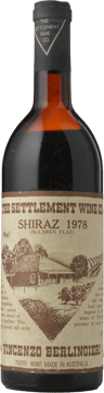 SETTLEMENT WINE CO. Shiraz, McLaren Vale 1978 Bottle image number 0