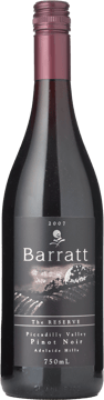 BARRATT WINES The Reserve Pinot Noir, Adelaide Hills 2007 Bottle image number 0