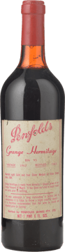 PENFOLDS Bin 95 Grange Shiraz, South Australia 1962 Bottle image number 0
