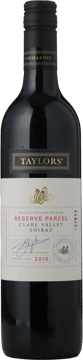TAYLORS WINES Reserve Parcel Shiraz, Clare Valley 2010 Bottle image number 0