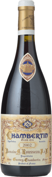 DOMAINE ARMAND ROUSSEAU Grand Cru, Chambertin 2002 Bottle image number 0