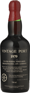WATER WHEEL VINEYARDS Bridgewater Vintage Port, Bendigo 1979 Bottle image number 0