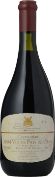 VICOMTE BERNARD DE ROMANET Castelmere Red, Aude IGP 2004 Bottle image number 0