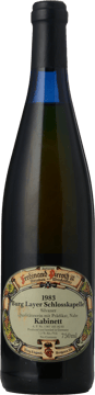 FERDINAND PIEROTH Pieroth Blue Burg Layer Schlosskapelle Kabinett Faberrebe, Nahe 1983 Bottle image number 0