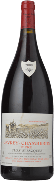 DOMAINE ARMAND ROUSSEAU Clos St Jacques 1er cru, Gevrey-Chambertin 2008 Magnum image number 0