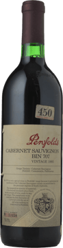 PENFOLDS Bin 707 Cabernet Sauvignon, South Australia 1993 Bottle image number 0