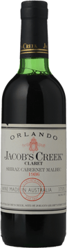 ORLANDO Jacob's Creek Shiraz Cabernet Malbec, South Australia 1986 Half Bottle image number 0