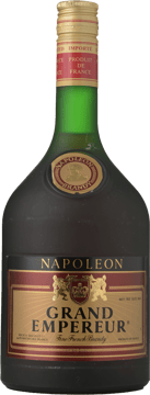 GRAND EMPEREUR Napoleon Fine French Brandy 40% ABV, France NV One Litre Bottle image number 0