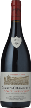 DOMAINE ARMAND ROUSSEAU Clos St Jacques 1er cru, Gevrey-Chambertin 2018 Bottle image number 0