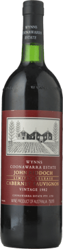 WYNNS COONAWARRA ESTATE John Riddoch Cabernet Sauvignon, Coonawarra 1982 Bottle image number 0