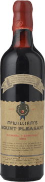 MCWILLIAM'S MOUNT PLEASANT Richard (Hermitage) Shiraz, Hunter Valley 1958 Bottle image number 0