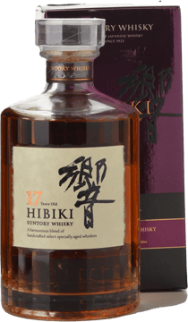 SUNTORY Hibiki 17 Year Old Japanese Whisky 43% ABV, Japan NV 700ml image number 0