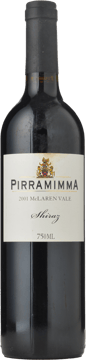 PIRRAMIMMA Cabernet Shiraz, McLaren Vale 2001 Bottle image number 0