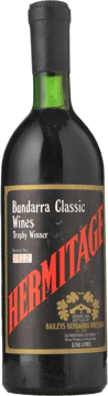 BAILEYS OF GLENROWAN Bundarra Classic Bin RLS Shiraz, Glenrowan 1975 Bottle image number 0