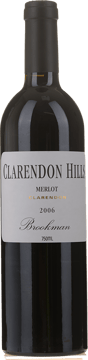 CLARENDON HILLS Brookman Vineyard Merlot, McLaren Vale 2006 Bottle image number 0