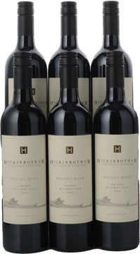 HICKINBOTHAM WINERY Brooks Road Mixed Vintage 6 Pack Shiraz, McLaren Vale MV Case image number 0