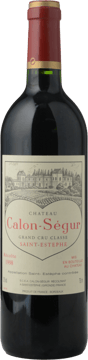 CHATEAU CALON-SEGUR 3me cru classe, St-Estephe 1998 Bottle image number 0