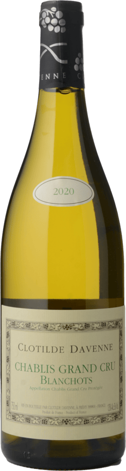 CLOTILDE DAVENNE Chablis Grand Cru Blanchots 2020 Bottle