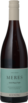 KOOYONG WINES Meres Pinot Noir, Mornington Peninsula 2020 Bottle image number 0