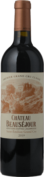 CHATEAU BEAUSEJOUR-DUFFAU-LAGAROSSE 1er grand cru classe (B), St-Emilion 2019 Bottle image number 0