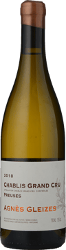 AGNES GLEIZES Grand Cru Les Preuses, Chablis AC 2018 Bottle image number 0