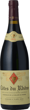 DOMAINE CLAPE, Cotes-du-Rhone 2019 Bottle image number 0